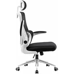 Офісне крісло GT Racer X-5728 White/Black [125605] - мініатюра 4