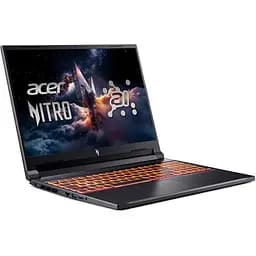 Ноутбук Ігровий ACER Nitro V16 AI ANV16-61-R8Q4, AMD Ryzen AI 5 340 до 4.8GHz, 16" WUXGA, 16GB, SSD 1TB, NVIDIA GeForce RTX 5050 8GB, Free DOS - мініатюра 2