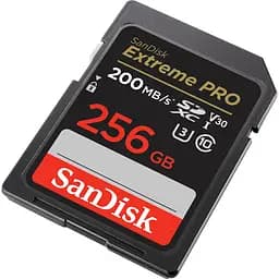 SanDisk SD 256GB C10 UHS-I U3 R200/W140MB/s Extreme Pro V30 (SDSDXXD-256G-GN4IN) - мініатюра 2