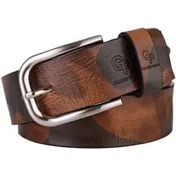 Ремінь шкіряний Grande Pelle чоловічий 120х3,5 см acs0024434