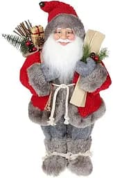 Фігура Санта з лижами (м'яка іграшка) Bona 41 см dec0008489