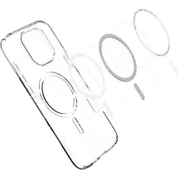 Чохол Spigen Liquid Crystal with MagSafe для Apple iPhone 16 Pro Crystal Clear (ACS08389) [122071] - мініатюра 7