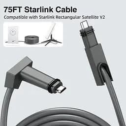 Кабель-заміна Starlink змінний 23 м 75 ft V2 - мініатюра 5