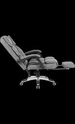 Офісне крісло GT Racer (B-2514 Fabric Dark Gray) - мініатюра 4