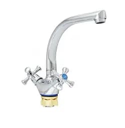 Смеситель для кухни Udis DTZ4-D827 двухвентильный Хром 30412