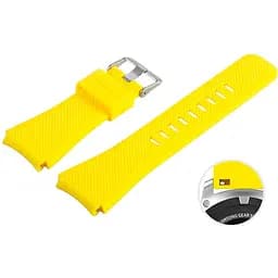 Ремінець для Samsung Galaxy Watch 46mm (SM-R800) - жовтий силікон розмір L Watchbands (WB001YELLOWNW5)
