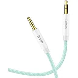 AUX-кабель Hoco UPA19 Jack 3.5 to Jack 3.5 1 м зеленый