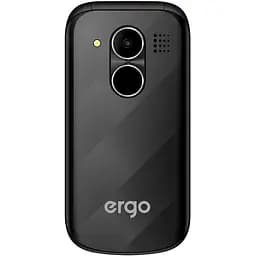 Мобільний телефон бабушкофон Ergo F241 Black - мініатюра 4