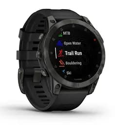 Смарт-годинник Garmin Epix Gen 2 Sapphire - Black Titanium (010-02582-10/11/18) - мініатюра 3