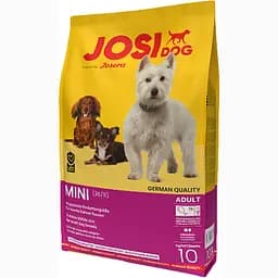 Безглютеновый сухой корм для собак маленьких пород Josera JosiDog Mini Adult, с мясом домашней птицы, 10 кг