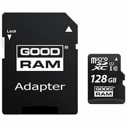 Memory card microSDXC 128Gb GoodRAM (class 10 UHS I U1) Retail + adapter - мініатюра 5