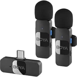 Микрофонная радиосистема Boya BY-V20 USB-C [110587]