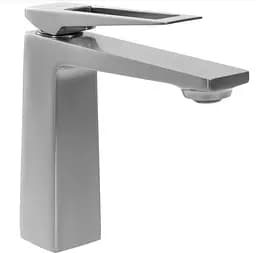 Змішувач для умивальника Rea Parker низький nikiel brushed REA-B4811 Никель