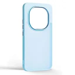 Противоударный чехол для Xiaomi Redmi Note 15 Pro Plus 5G Poco M8 Pro 5G, Frame, голубой, панель-накладка, термополиуретан TPU + поликарбонат PC, защита всего корпуса, защита кнопок и камеры, устойчив к деформациям, ArmorStandart (ARM90022) - мініатюра 2