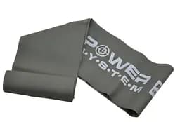 Стрічка-еспандер для спорту та реабілітації Power System PS-4123 Flat Stretch Band Level 3 Grey 25-35 кг (PS_4123_Black) - мініатюра 3