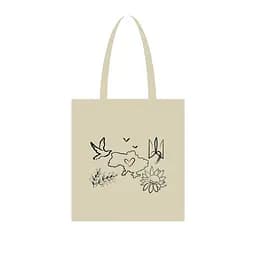 Екосумка для покупок "Рідний край" Bambi Сумка-шоппер 190CCT-9, 38 x 42 см (190г/м2)