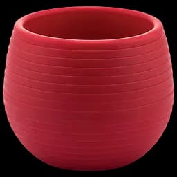 Горшок для цветов Serinova Colorful, 0.55 л, красный (ES03-Kirmizi)