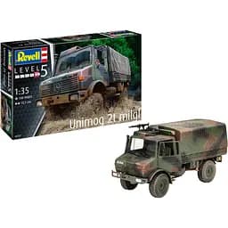Збірна модель Revell Вантажівка Unimog 2T milgl рівень 5 масштаб 1:35, 190 деталей (RVL-03337) - мініатюра 9