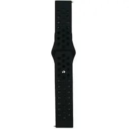 Ремінець Nike Sport 22mm Samsung Watch Gear S3/Xiaomi Amazfit Чорний S