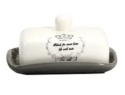 Масленка керамическая Grazie КОРОНА (046 CR)