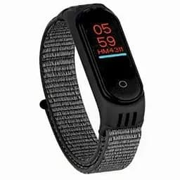 Ремешок Nylon Mi Band 5 Черный (24)