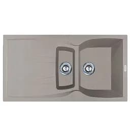Кухонная мойка Adamant NEW LINE PLUS terra 975x495x235 мм, с крылом 97,5 см