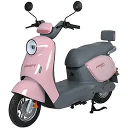 Електроскутер Profi MES 10293 MODA 1000W функція NFC USB LED шкіряне сидіння рожевий