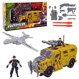 Військовий набір Військовий транспорт, аксесуари, 43x11.5x24.5 см, BL2311