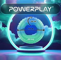 Еспандер кістьовий PowerPlay силіконовий PP-4333 Hand Grip Medium 20 кг Зелений (PP_4333_Green_20kg) - мініатюра 6