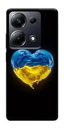 Чохол Demsky Серце України для Xiaomi Redmi 13 4G/Poco M6 4G