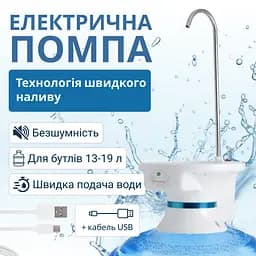 Електрична помпа для води ViO E3 white, біла