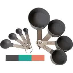 Набір мірних ложок Gusto GT-S-104 пластик+нержавіюча сталь 8 шт. в асортименті (147010)