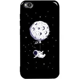 Чохол-накладка Toto Pure TPU 2 mm Print Case Xiaomi Redmi Go #47 Space Moon Black