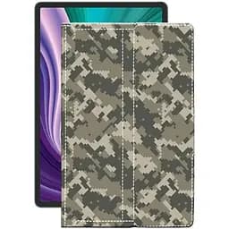 Чехол StatusCASE из экокожи для планшета Lenovo Pad Pro 2021 Хаки-зеленый