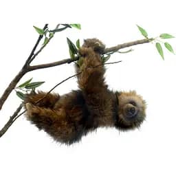 Мягкая игрушка Hansa Линивец трехпалый 34 см (4580)