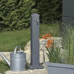 Садова колонка Prosperplast Poller з краном для підключення до системи водопостачання антрацит (5905197571911) - мініатюра 5
