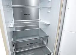 Холодильник LG 203x60х68 холодильне відділення 277 л морозильне відділення 107 л 2 двері А++ NF Metal Fresh бежевий (GC-B509SESM) - мініатюра 9