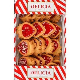 Печиво здобне Delicia Желейна ягідка 300 г