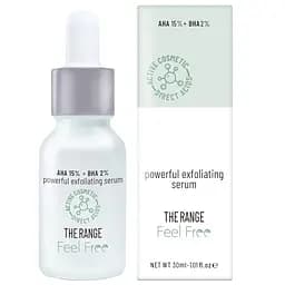 Сыворотка для лица Feel Free Отшелушивающая с АНА/BHA кислотами, 30 мл