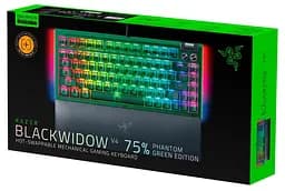 Клавіатура Razer BlackWidow V4 75% Compact Phantom Green (RZ03-05003300-R3M1) - мініатюра 6