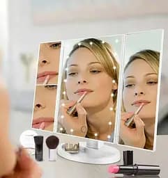 Дзеркало потрійне для макіяжу Superstar Magnifying Mirror із LED-підсвічуванням прямокутне зі збільшенням - мініатюра 7