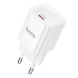 Адаптер сетевой HOCO Charm single port PD charger C146A | 1Type-C, 20W/3A, PD/QC|