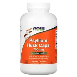 Подорожник Now Foods Psyllium Husks 700 мг 360 капсул