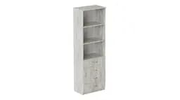 Шафа Анжело Ferrum-decor на 3 полиці з 4 ящиками 1900x600x380 ДСП Бетон 16 мм (FRD-104988) - мініатюра 3