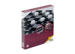 Настольная игра CAYRO Магнитные шахматы-шашки-нарды (поле 16х16 см) (440)