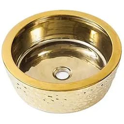 Умивальник Newarc 42x42 золотий 5065G, Золотий