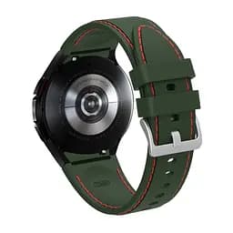 Браслет для Samsung Galaxy Watch 5 - зелено-червоний ширина кріплення 20мм силікон розмір L Watchbands RLine (W1-6WB898656654) - мініатюра 2