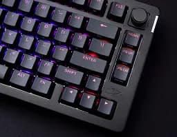 Клавіатура HyperX Alloy Rise 75 PBT HX Red UA Black (7G7A4AA) [116815] - мініатюра 11