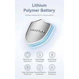Павербанк Vention Gray 5 000 mAh / 20 Вт (FHWM0) - мініатюра 5