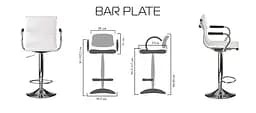 Барний стілець Special4you Bar grey plate сірий (E4923) - мініатюра 18